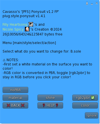 Ponysuit menu action.png